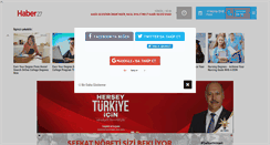 Desktop Screenshot of haber27.com